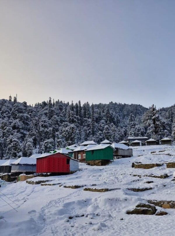 camping in chopta