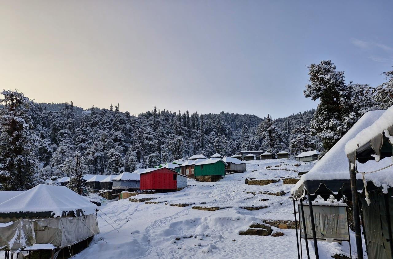 camping in chopta