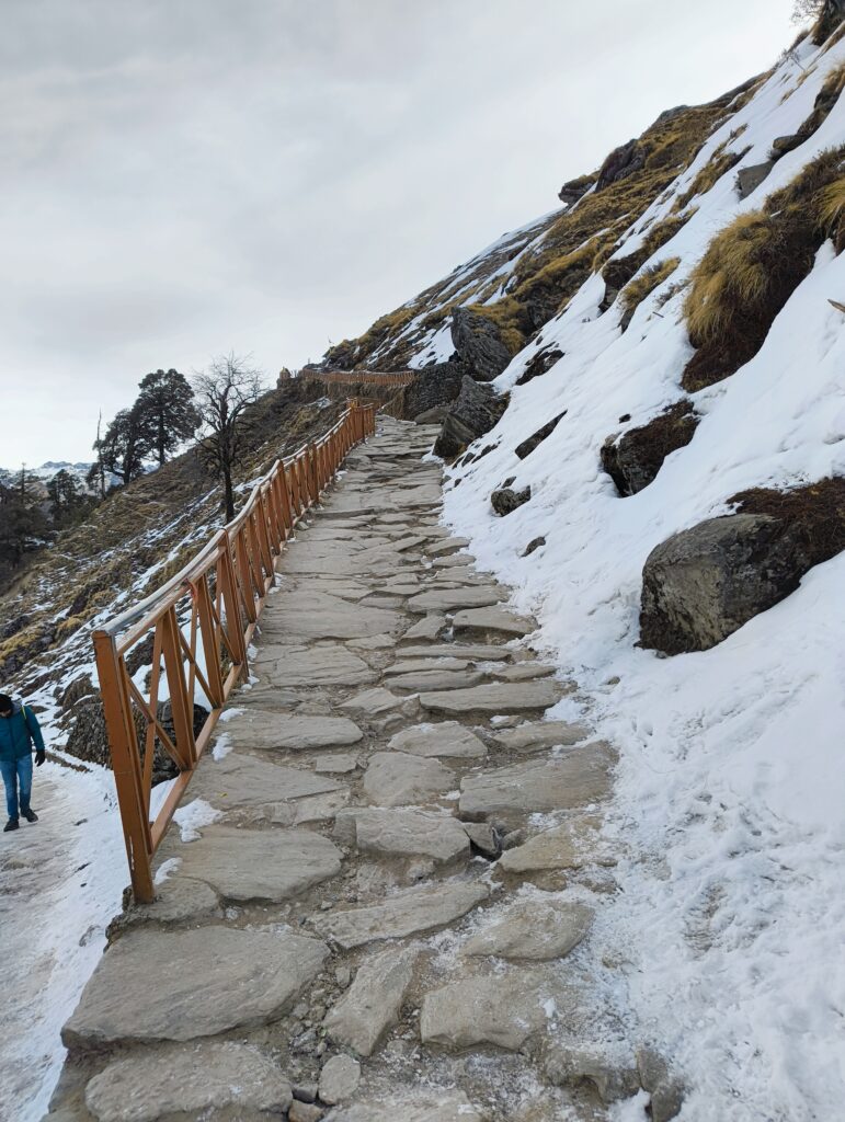 Tungnath trek Path