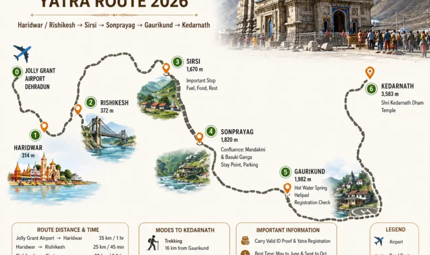 Kedarnath Yatra 2026 – Complete Guide (Route, Cost, Best Time, Horse Charges & Booking Tips)