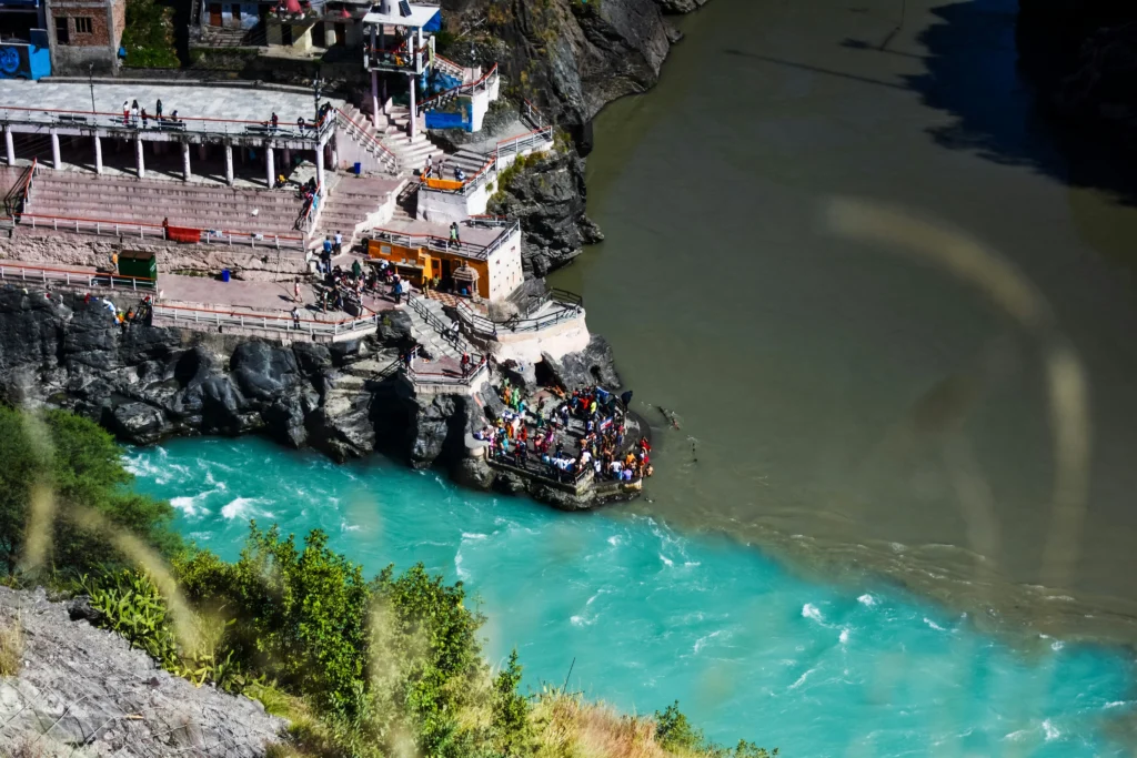 Devprayag Sangam on the Kedarnath Yatra Route