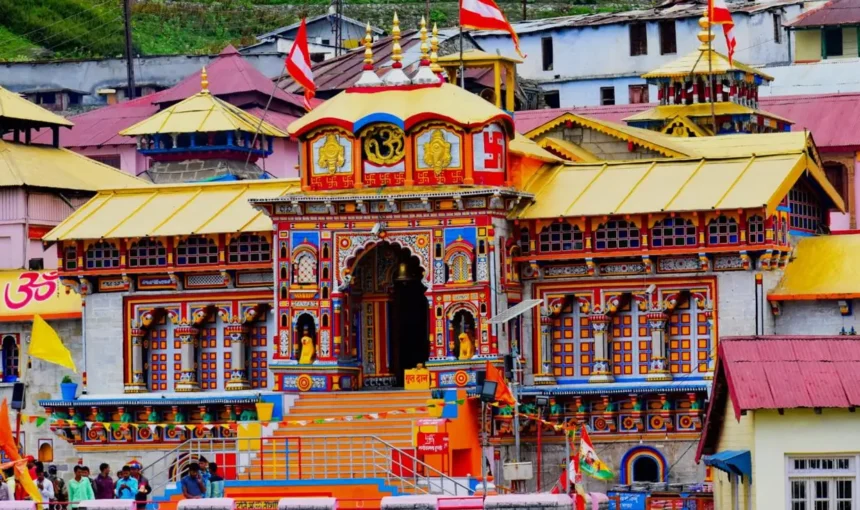 Badrinath Yatra Package 2026 from Haridwar with temple and Himalayan mountains