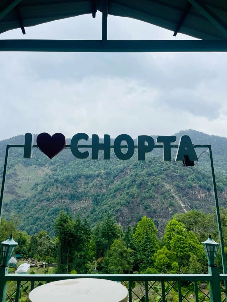 Chopta gateway to Chandrashila Trek Uttarakhand