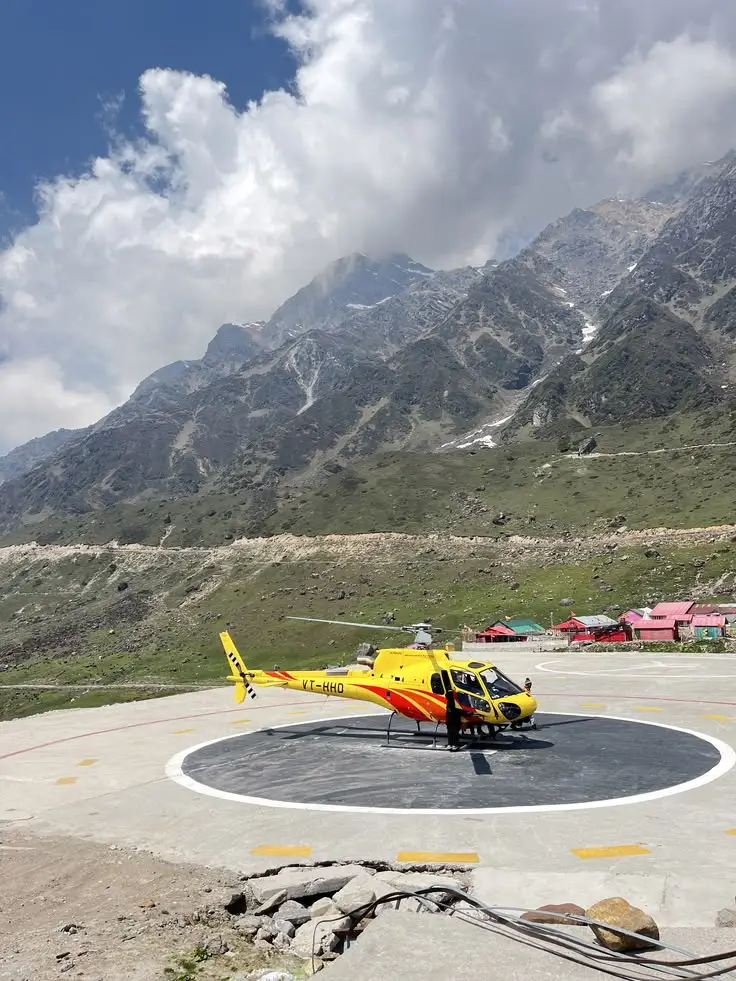 Kedarnath Helicopter Services From Sirsi Phata and Guptkashi