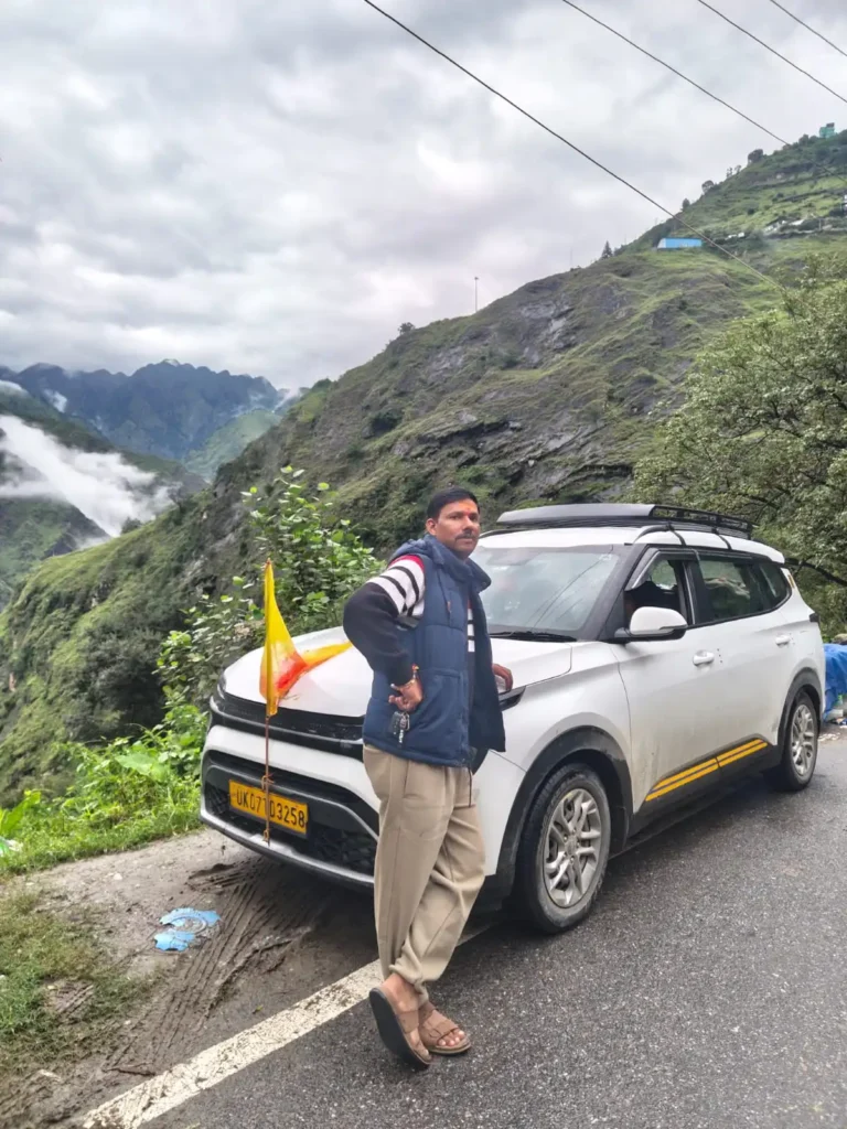 Kia Carens used for Char Dham Yatra tours with SafarXpert in Uttarakhand