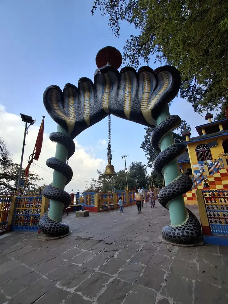 Sem Mukhem Nagaraja Temple visited during a Char Dham family tour in Uttarakhand